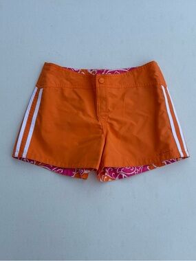 Orange Reversible Athletic Women’s Swim Shorts